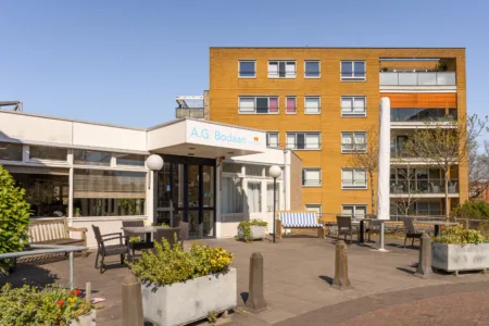 Foto gebouw entree de Blinkert