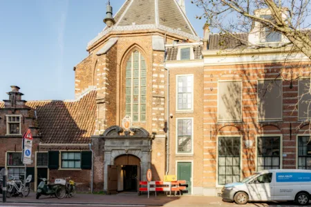 Foto gebouw straat Janskliniek centrum haarlem