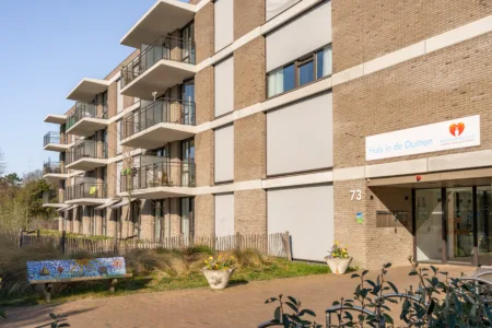 Voorkant gebouw Huis in de Duinen
